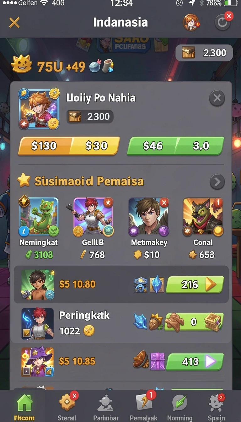 Screenshot Review Aplikasi ind777 nomor 1