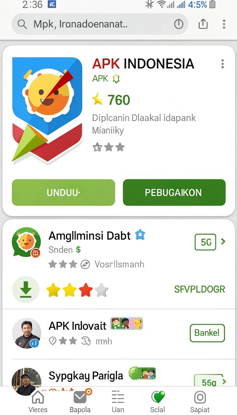 Screenshot Review Aplikasi ind777 nomor 2